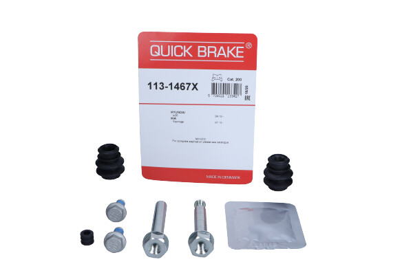 QUICK BRAKE 113-1467X — Zestaw tulei prowadzących, zacisk hamulca