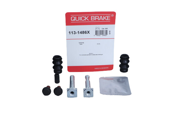 QUICK BRAKE 113-1486X — Zestaw tulei prowadzących, zacisk hamulca