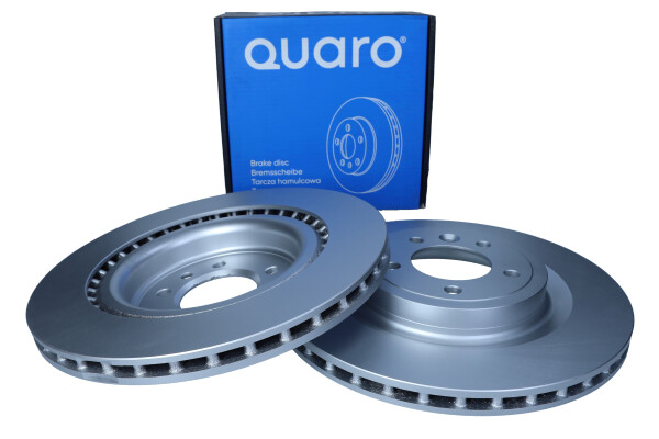 QUARO QD1068 - TARCZA HAM. LANDROVER T. RANGE ROVER 3.0-5.0 4X4 13- POWLEKANE Z POWŁOKĄ ANTYKOROZYJNĄ