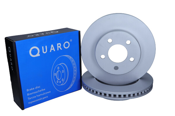 QUARO QD1393 - TARCZA HAM. JEEP P. CHEROKEE 01-08 Z POWŁOKĄ ANTYKOROZYJNĄ
