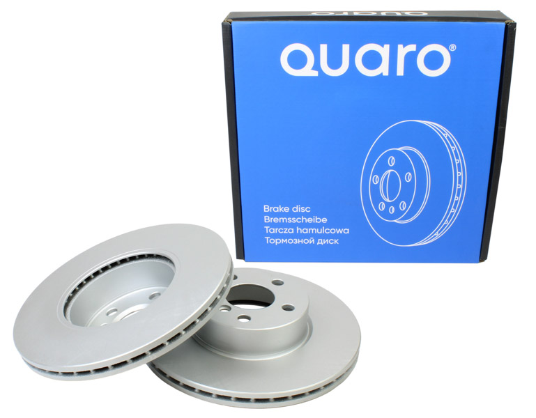 QUARO QD1733 - TARCZA HAM. BMW P. 2-3-4 1.6-2.0 19- Z POWŁOKĄ ANTYKOROZYJNĄ