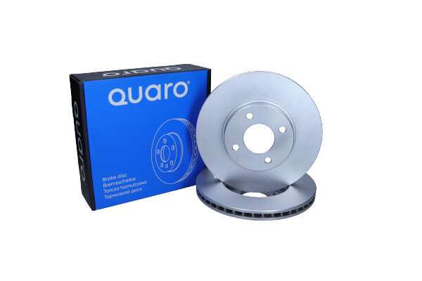 QUARO QD2113 - TARCZA HAM. NISSAN P. MICRA K13 10- Z POWŁOKĄ ANTYKOROZYJNĄ
