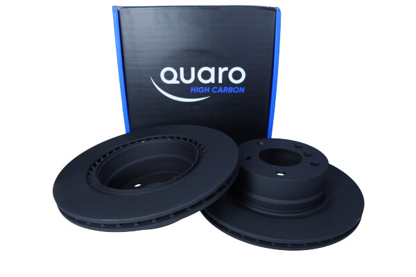 QUARO QD2900HC - TARCZA HAM. BMW T. 1 E82-E88 2.0-3.0 06-13 WYSOKO NAWĘGLANA. Z POWŁOKĄ ANTYKOROZYJNĄ