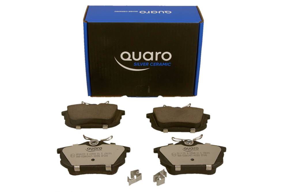 QUARO QP0027C - KLOCKI HAM. MITSUBISHI T. COLT 06--VOLVO S40 QUARO SILVER CERAMIC