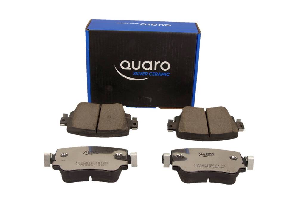 QUARO QP0399C - KLOCKI HAM. SKODA T. OCTAVIA 12--A1-LEON 12- QUARO SILVER CERAMIC