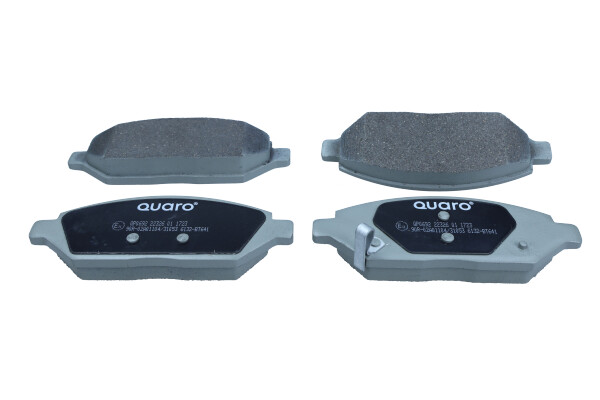 QUARO QP0692 — Zestaw klocków hamulcowych, hamulce tarczowe
