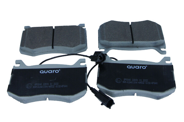 QUARO QP0840 — Zestaw klocków hamulcowych, hamulce tarczowe