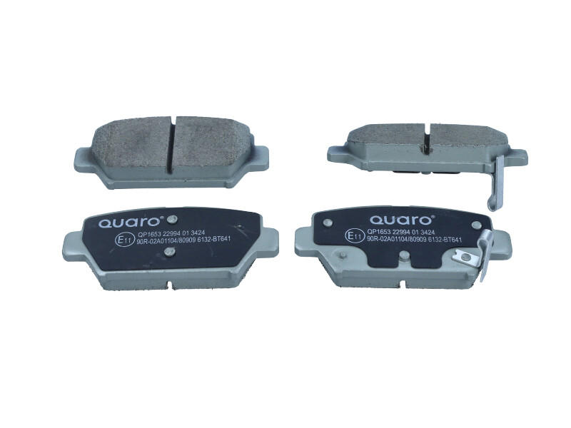 QUARO QP1653 — Zestaw klocków hamulcowych, hamulce tarczowe