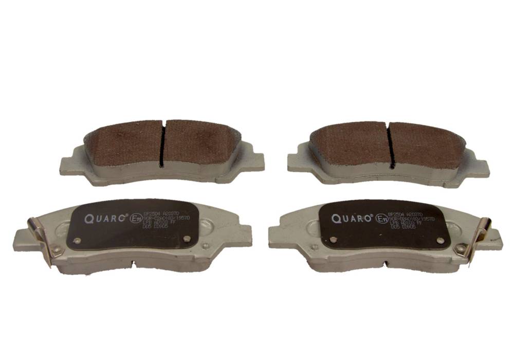 QUARO QP2504 — Zestaw klocków hamulcowych, hamulce tarczowe