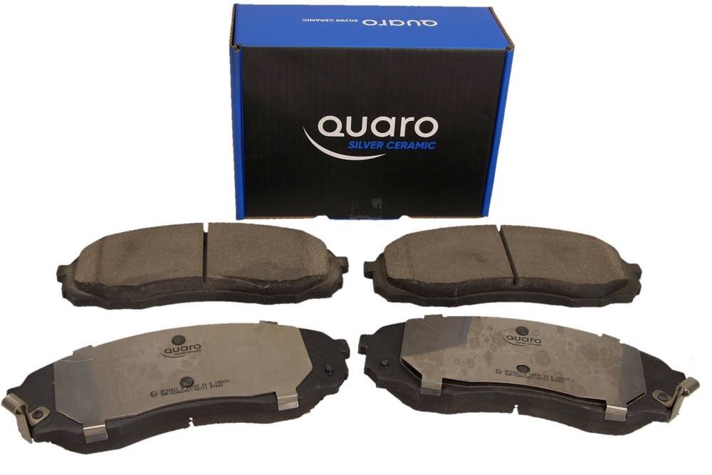 QUARO QP3281C - KLOCKI HAM. KIA P. CARNIVAL 06--H1 08- QUARO SILVER CERAMIC
