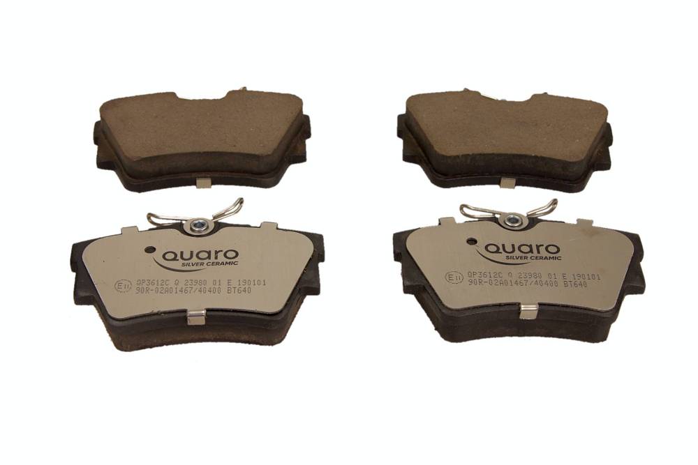 QUARO QP3612C — Zestaw klocków hamulcowych, hamulce tarczowe