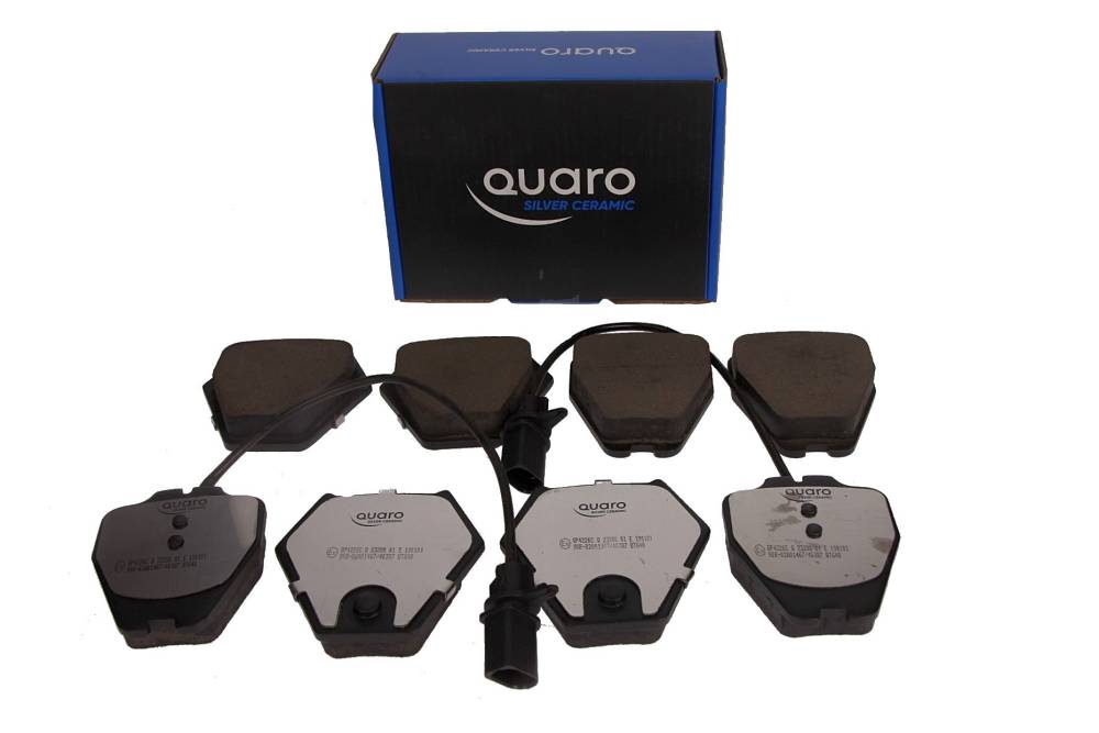 QUARO QP4226C - KLOCKI HAM. VW P. A6 8SZT QUARO SILVER CERAMIC