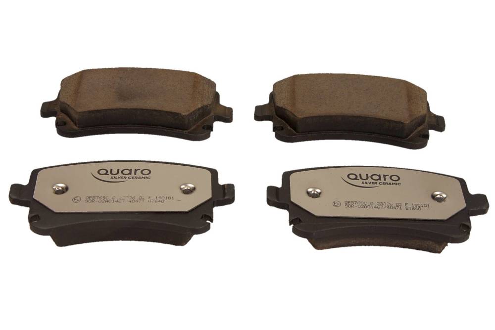 QUARO QP5769C — Zestaw klocków hamulcowych, hamulce tarczowe