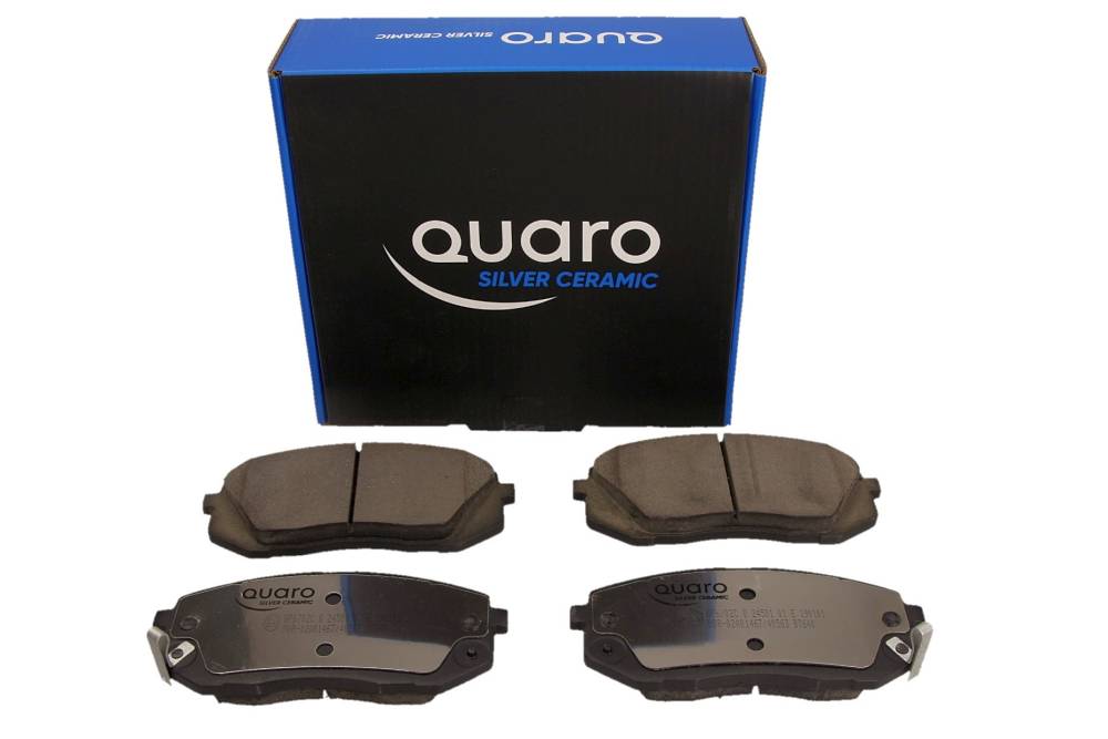QUARO QP6702C - KLOCKI HAM. KIA P. CARENS 06--IX35 10--SPORTAGE 04- QUARO SILVER CERAMIC