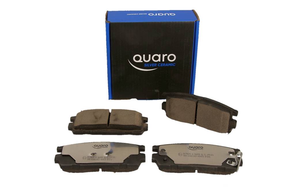 QUARO QP7567C - KLOCKI HAM. OPEL T. ANTARA 06--CAPTIVA QUARO SILVER CERAMIC