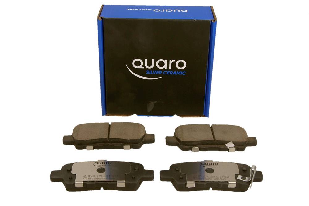 QUARO QP7685C - KLOCKI HAM. NISSAN T. X-TRAIL-QASHQAI QUARO SILVER CERAMIC