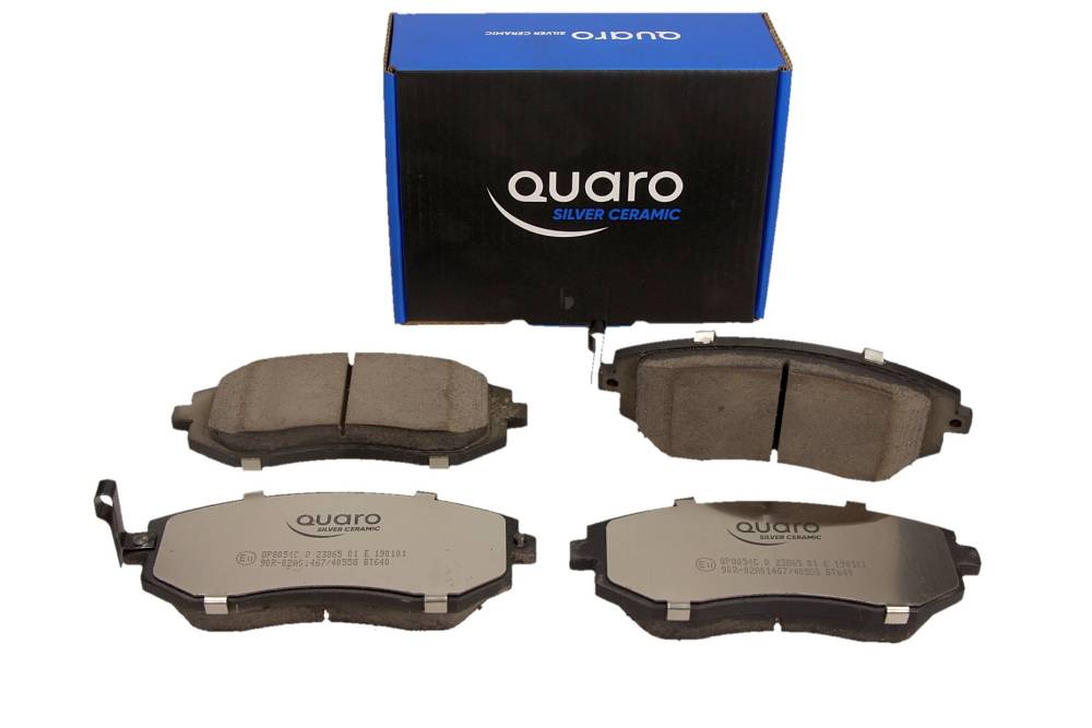 QUARO QP8054C - KLOCKI HAM. SUBARU P. LEGACY 03--FORESTER QUARO SILVER CERAMIC