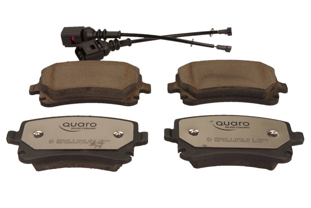 QUARO QP8823C — Zestaw klocków hamulcowych, hamulce tarczowe