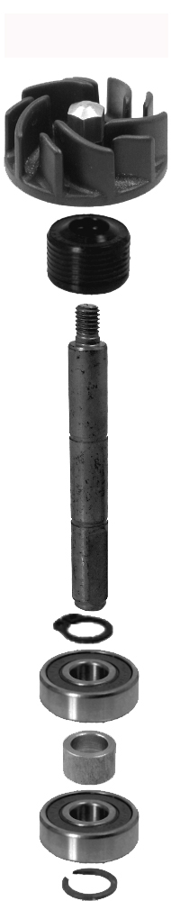 RMS 10 011 0030 - ZESTAW NAPR. POMPY WODY MOTO. PIAGGIO HEXAGON 125-150CC 1994-1997