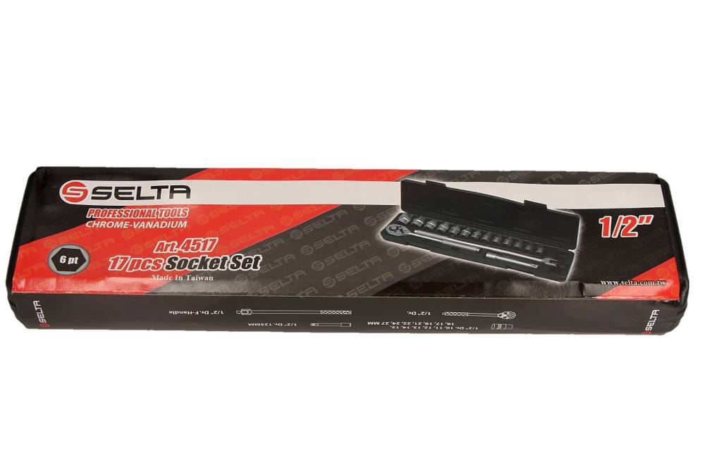 Selta SE-4517 - ZESTAW NARZĘDZIOWY 1-2. 17 CZ - SELTA