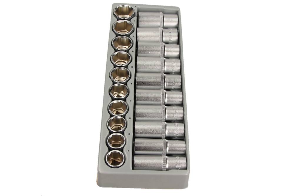Selta 4520 - ZESTAW NASADEK 1-2. KRÓTKIE I DŁUGIE. 20 CZ. 20-32 MM