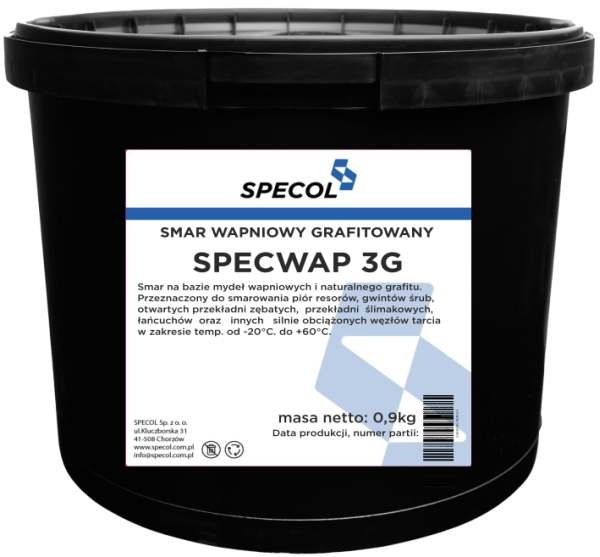 Specol 210057 - SMAR SPECOL SPECWAP 900G 3G - GRAFITOWANY