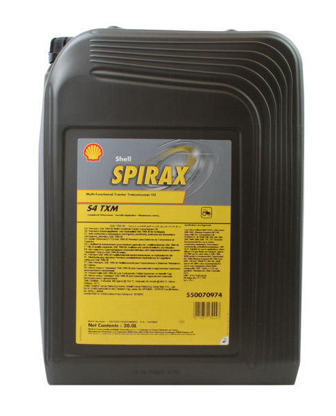 Shell 550070974 - OLEJ SHELL 10W30 SPIRAX DONAX S4 TXM 20L UTTO GL4 - JERRY CAN - PRZEKŁ. - HYDRAULICZNY