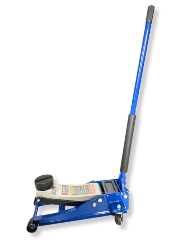 KB GLOBAL T31513L - PODNOŚNIK HYDRAULICZNY SAMOCHODOWY NISKOPROFILOWY 3T ŻABA DWUTŁOKOWY 83-465MM KB GLOBAL