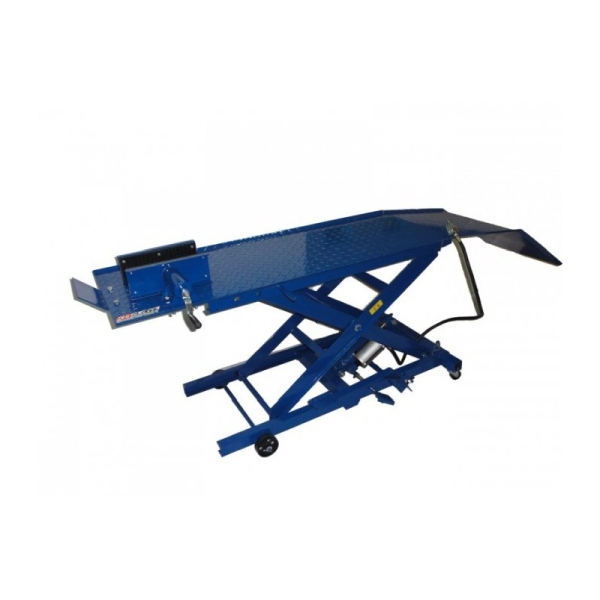 KB GLOBAL T61004A - PODNOŚNIK MOTOCYKLOWY 360 KG HYDRAULICZNO-PNEUMATYCZNĄ