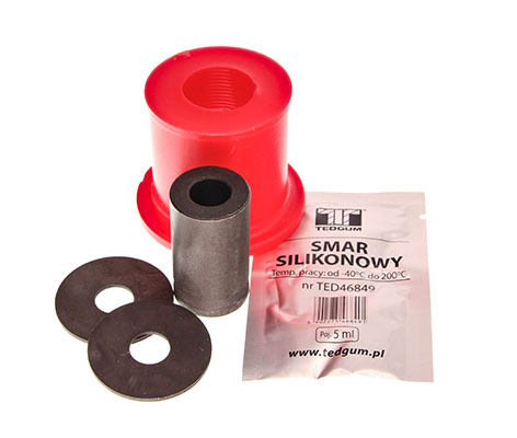Tedgum TED65866 — Łożyskowanie, mechanizm różnicowy
