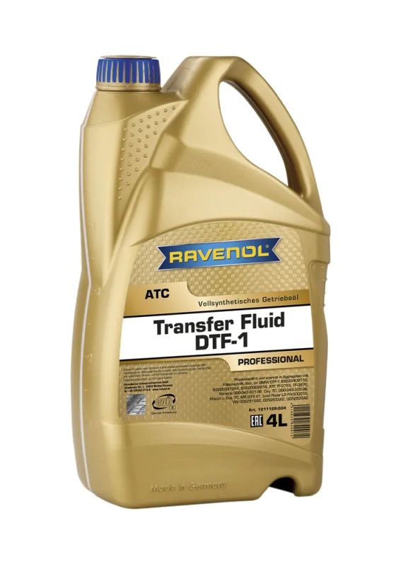 Ravenol 1211128-004-01-999 - OLEJ RAVENOL TRANSFER FLUID TF 4L TF-0870 - DTF-1 -  PROFESSIONAL LINE