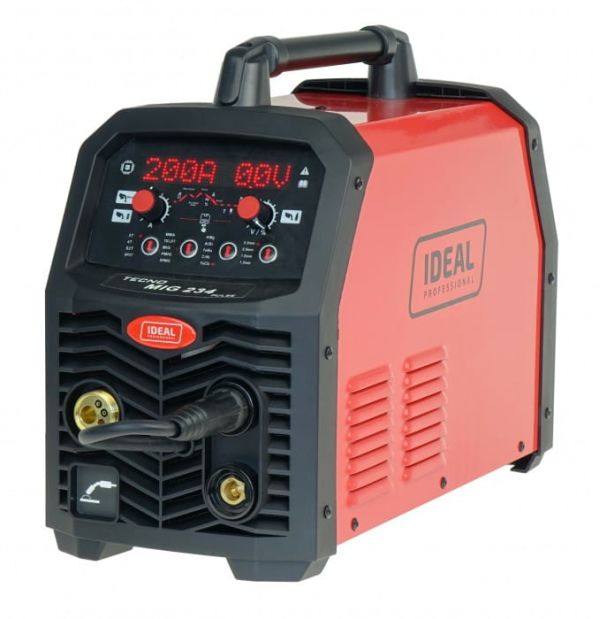 IDEAL TMIG234PV2 - INWERTOROWY PÓŁAUTOMAT SPAWALNICZY TECNO MIG 234 PULSE 4X4