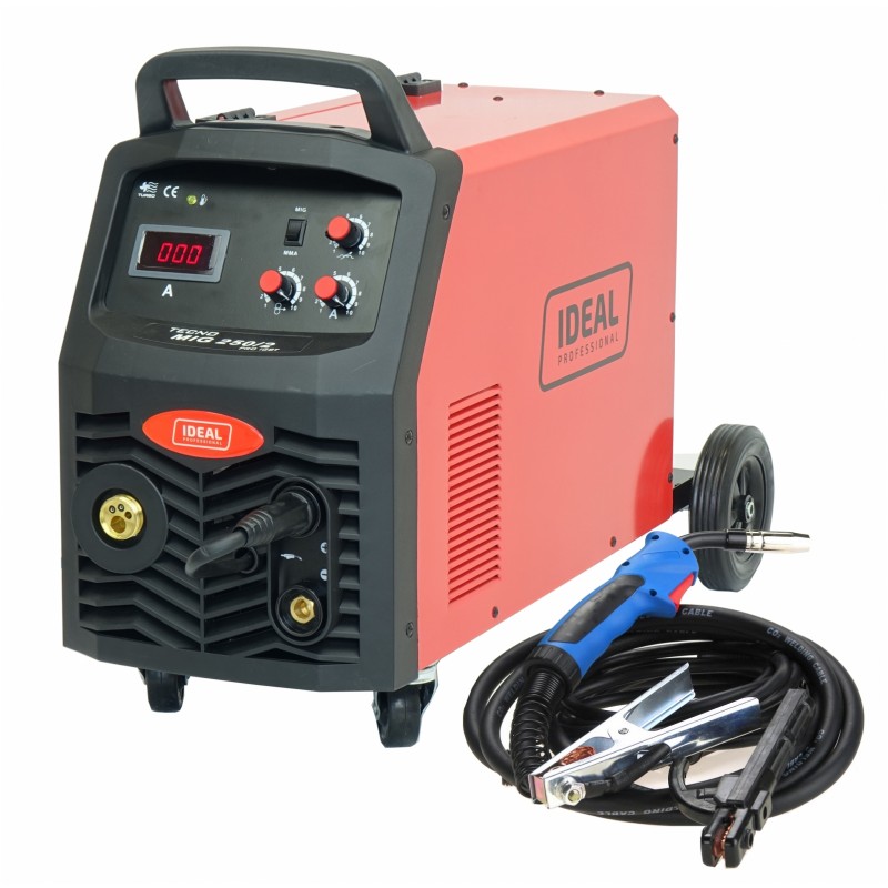 IDEAL TMIG250/2V2 - PÓŁAUTOMAT SPAWALNICZY TECNO MIG 250-2 PRO MMA DIGITAL 230V-400V