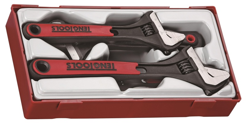 Teng Tools 166730101 - ZESTAW KLUCZY NASTAWNYCH TENG TOOLS TTADJ04