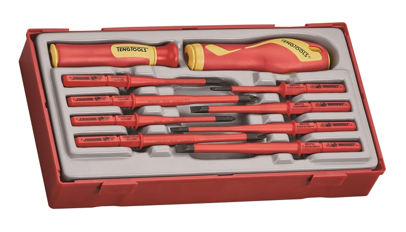 Teng Tools 282670108 - ZESTAW WKRĘTAKÓW 1000V. 10 EL.