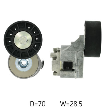 SKF VKMCV 52012 — Napinacz paska klinowego wielorowkowego