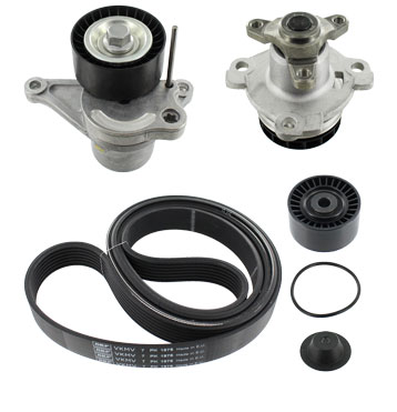 SKF VKMC 36086-1 — Pompa wodna + zestaw paska klinowego wielorowkowego