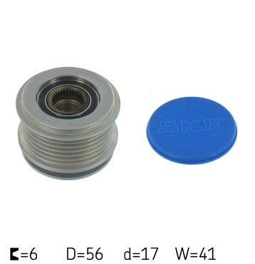SKF VKM 03100 — Koło pasowe, alternator