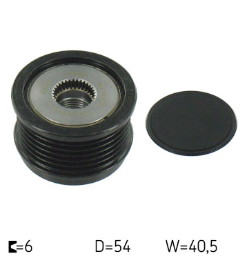SKF VKM 03211 — Koło pasowe, alternator