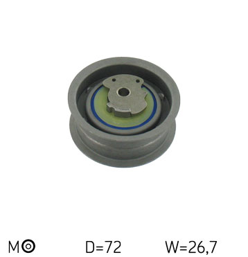 SKF VKM 11021 — Rolka napinacza, pasek rozrządu