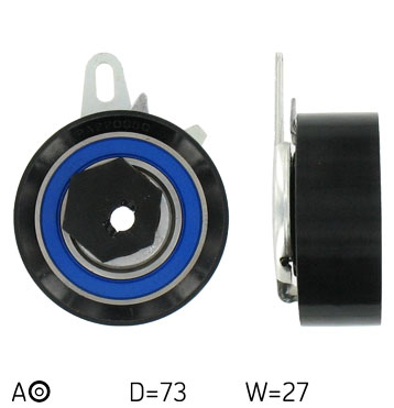 SKF VKM 11072 — Rolka napinacza, pasek rozrządu