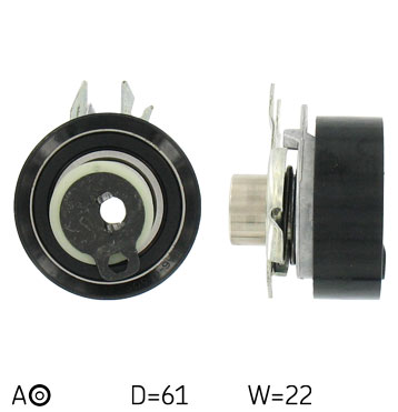 SKF VKM 11107 — Rolka napinacza, pasek rozrządu