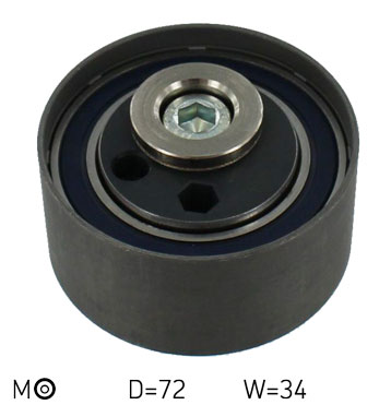 SKF VKM 11150 — Rolka napinacza, pasek rozrządu