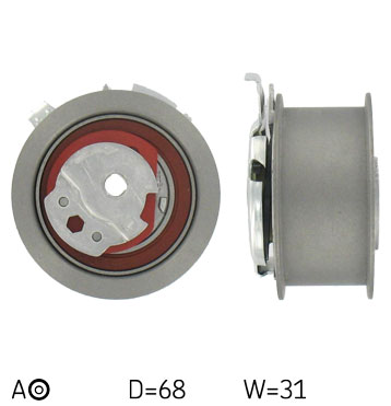 SKF VKM 11255 — Rolka napinacza, pasek rozrządu