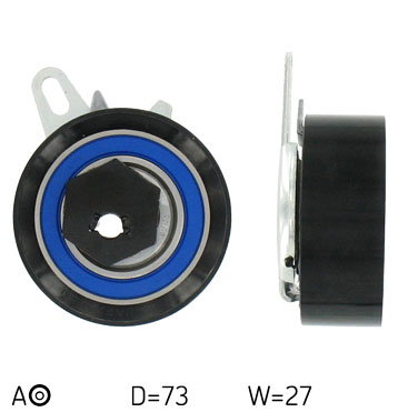SKF VKM 11257 — Rolka napinacza, pasek rozrządu