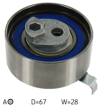 SKF VKM 11332 — Rolka napinacza, pasek rozrządu
