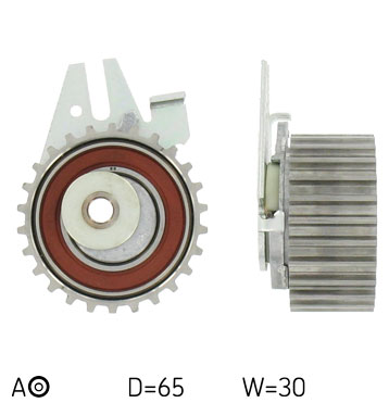 SKF VKM 12172 — Rolka napinacza, pasek rozrządu