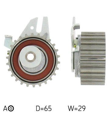 SKF VKM 12173 — Rolka napinacza, pasek rozrządu
