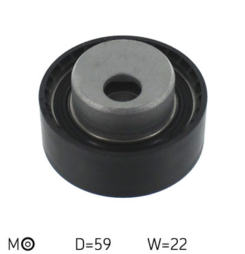 SKF VKM 13100 — Rolka napinacza, pasek rozrządu