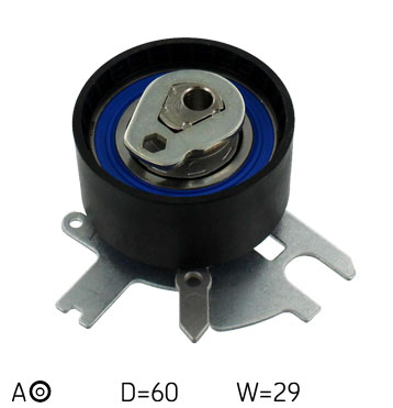 SKF VKM 13257 — Rolka napinacza, pasek rozrządu